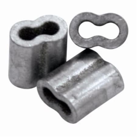 Powerfields Powerfields P-C23-100 Crimp Sleeves; 2-3 - 12.5 Gauge - Pack of 100 P-C23-100